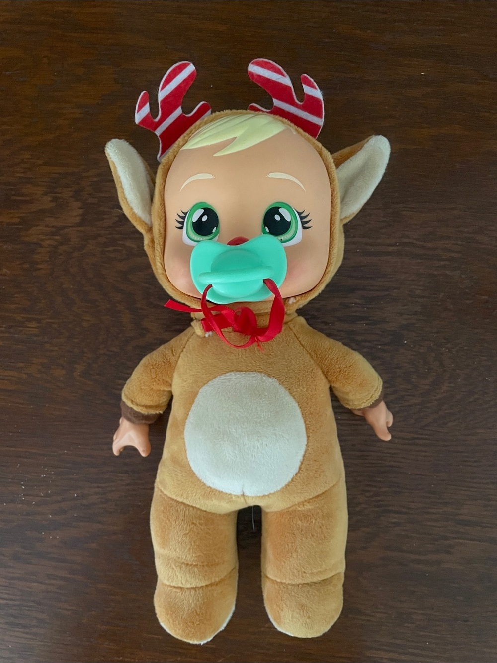 Cry babies tiny cuddles Christmas ruthy doll